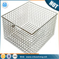 Surgical instrument stainless steel mesh tray for medical sterilization